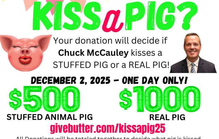 Photo 1 of Kiss a Pig, Chuck McCauley!.
