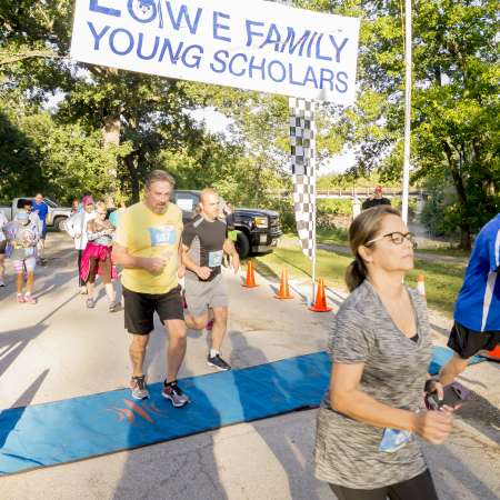 The start of the 5K.