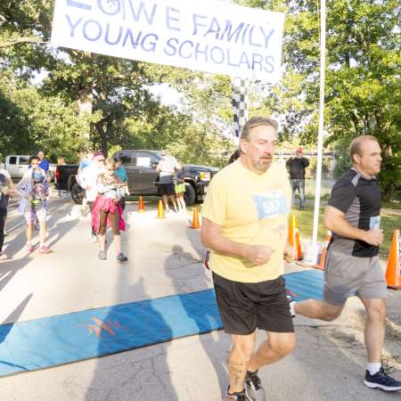 The start of the 5K.