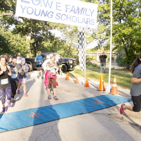 The start of the 5K.