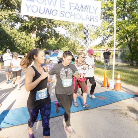 The start of the 5K.