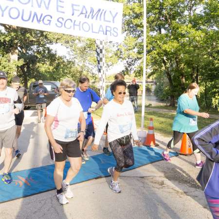 The start of the 5K.