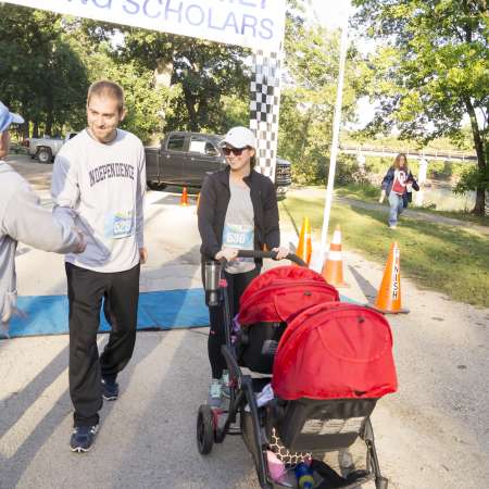 The start of the 5K.