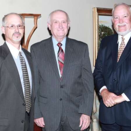 Board Members George H. and Bill B. represent the LFYS Program at the One Awards.