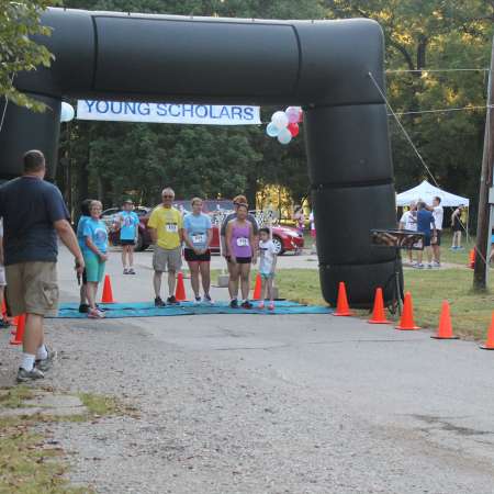 1 Mile Fun Run Begins.