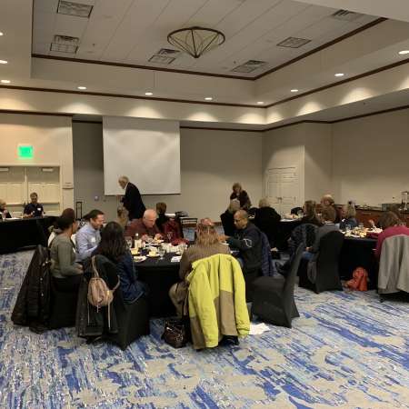 Group at Mentor Appreciation Dinner.