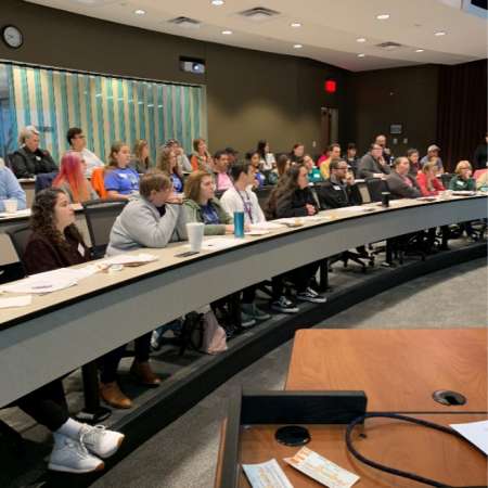 Group at Quarterly Meeting.