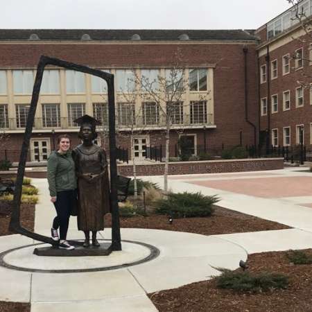 Hope attends college tour.