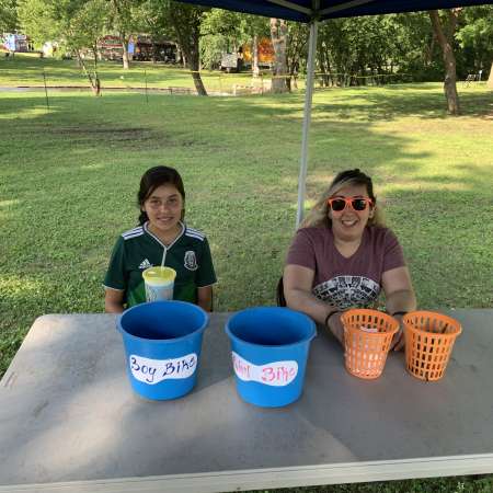 Daniela volunteering at SunFest.