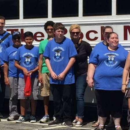 Group photo at end of tour.