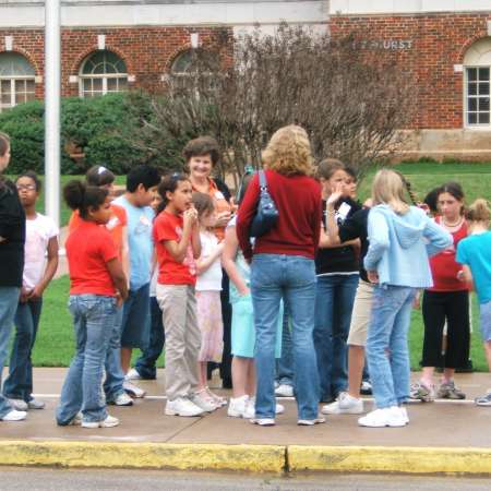 Group photo at OSU Tour in March.