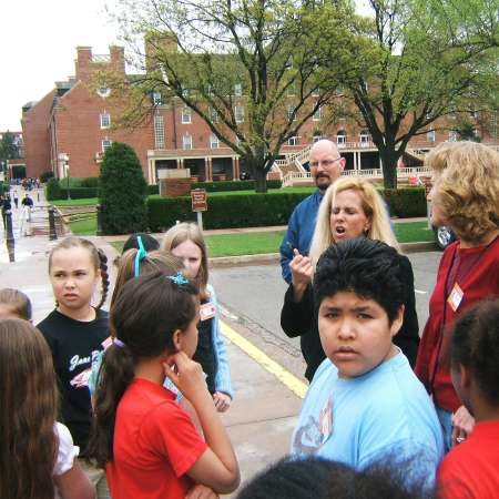 Group photo at OSU Tour in March.