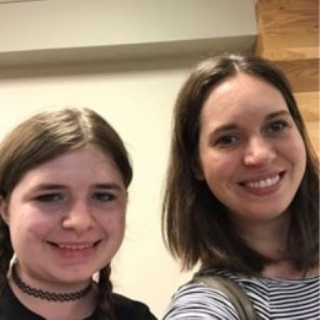 Christina and Cristina take a Calligraphy class using mini grant.